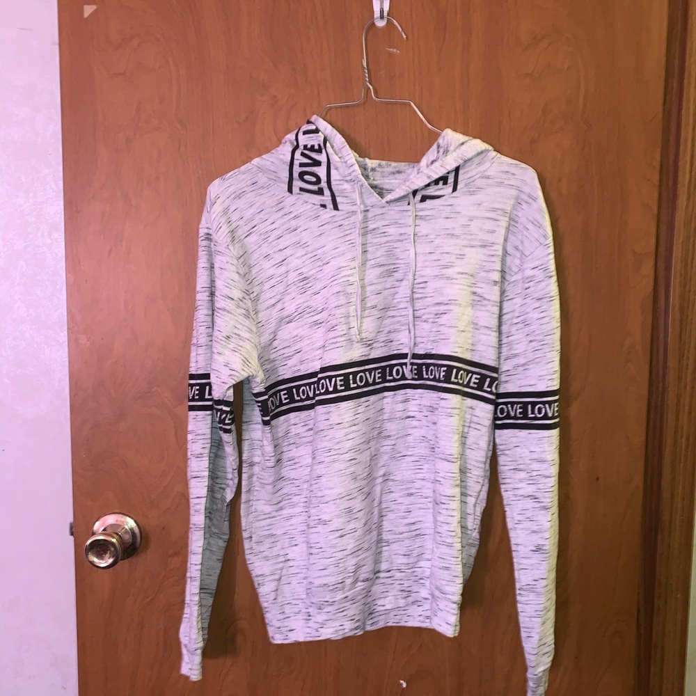 on fire hoodie